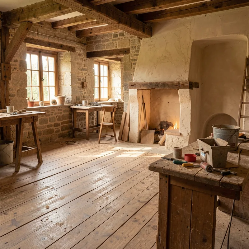 Rénover un parquet ancien : décaper, poncer, finir